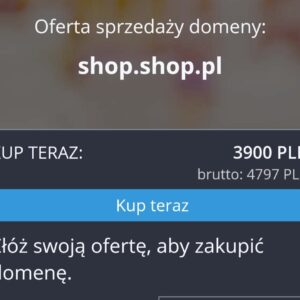domena na sklep